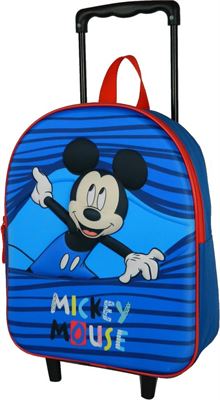 Roos satelliet Nieuwheid Mickey Mouse peuter trolley rugzak Bleu koffer en reistas kopen? |  Kieskeurig.be | helpt je kiezen