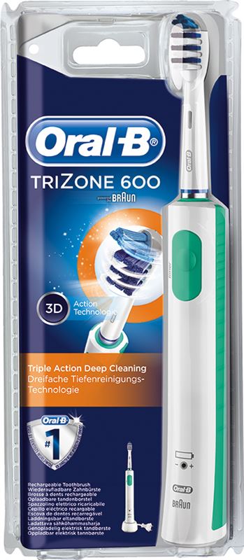 geur Ontmoedigd zijn Stijgen Oral-B TriZone 600 - CLS Elektrische Tandenborstel wit | Specificaties |  Archief | Kieskeurig.nl