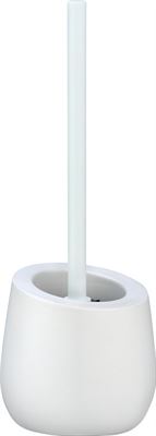 WENKO Toiletborstel mat wit met siliconen borstel / wc borstel / borstelhouder toiletborstel | Kieskeurig.nl | helpt je kiezen