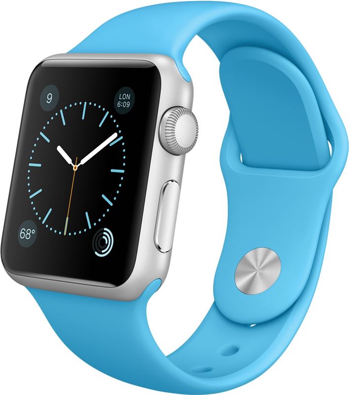 Apple Watch Sport blauw