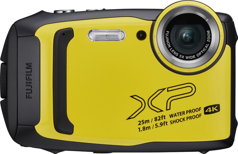 Fujifilm FinePix XP140 zwart, geel