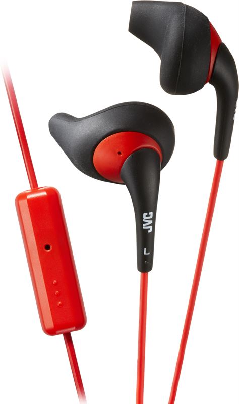 JVC HA-ENR15-BR-E In-ear hoofdtelefoon zwart, rood