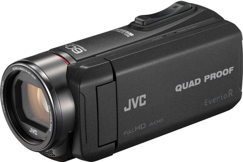 JVC GZ-R445BEU Memory Camcorder zwart