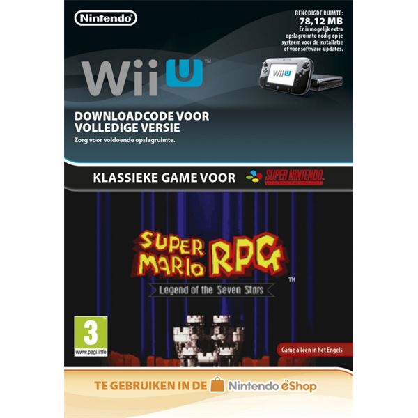 Nintendo Super Mario Rpg Legend Of The Seven Stars Virtual Console Nintendo Wii U Vergelijk Alle Prijzen