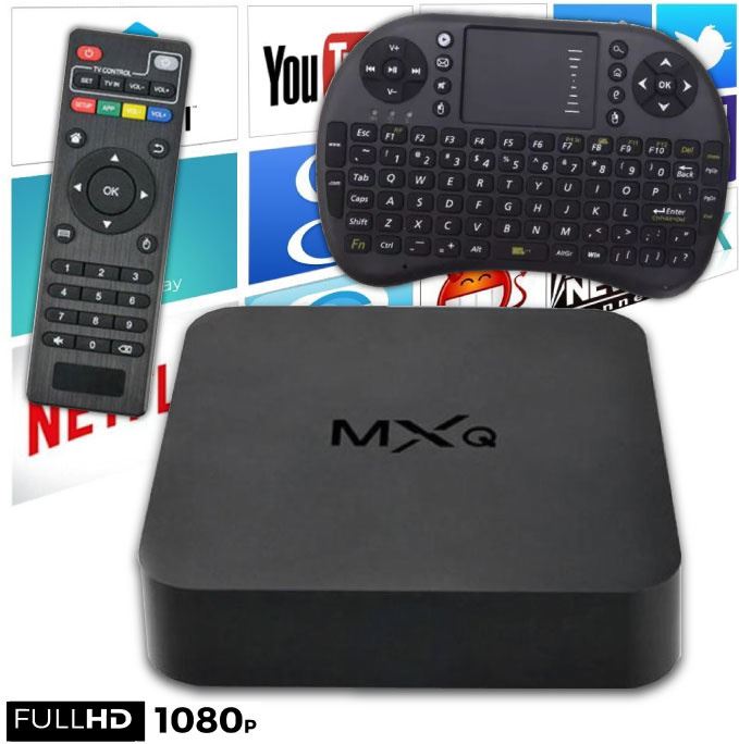 Stuff Certified MXQ HD TV Box Mediaspeler Android Kodi 1GB RAM 2GB Opslagruimte + Draadloos Toetsenbord Mediaspeler kopen? | Kieskeurig.nl | helpt Stuff Certified MXQ HD TV Box Mediaspeler Android Kodi 1GB RAM 2GB Opslagruimte + Draadloos Toetsenbord Mediaspeler kopen? | Kieskeurig.nl | helpt