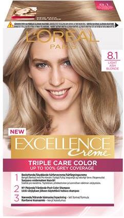 stoeprand Woud Belonend L'Oréal Excellence Crème 8.1 - Licht Asblond - Haarverf Verzorging (overig)  kopen? | Kieskeurig.nl | helpt je kiezen