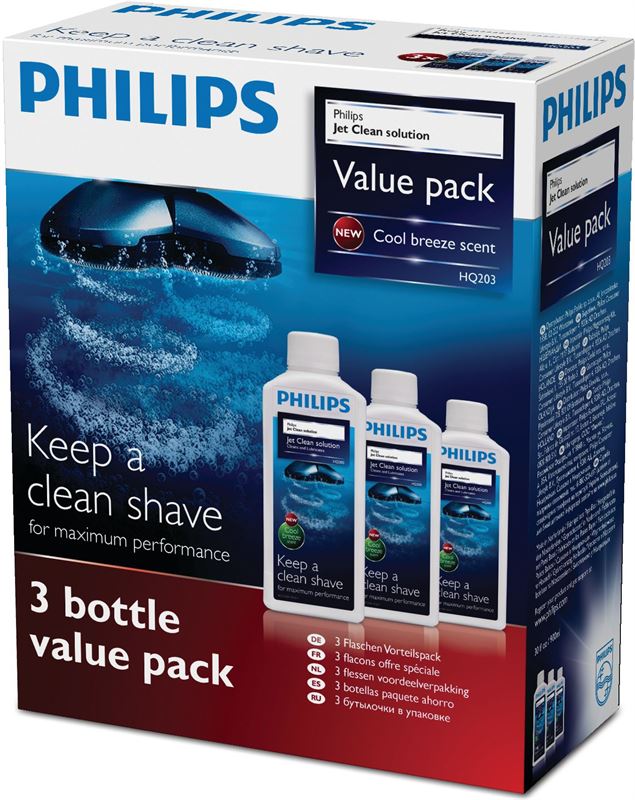Philips Reinigt en smeert, Jet Clean-reinigingsoplossing