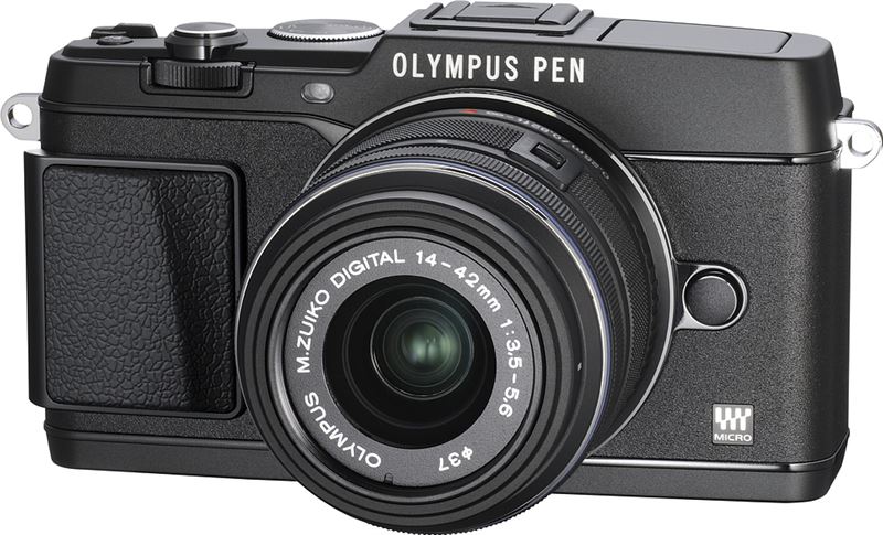 Olympus PEN E-P5 + M.ZUIKO ED 14‑42mm zwart