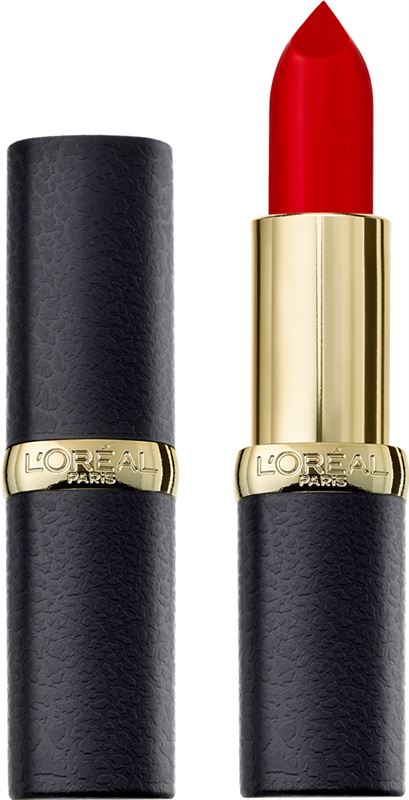L'Oréal Make-Up Color Matte Lipstick - 347 Rouge Stiletto - Rood - Verzorgende Matte Lippenstift met Camillia en Jojoba oliën - 4,54 gr. Make-up kopen? | Kieskeurig.nl | helpt je kiezen