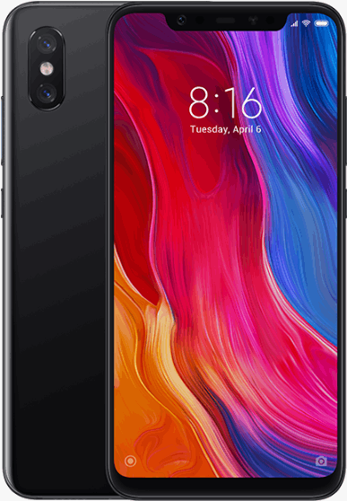 Xiaomi MI 8 64 GB / zwart / (dualsim)