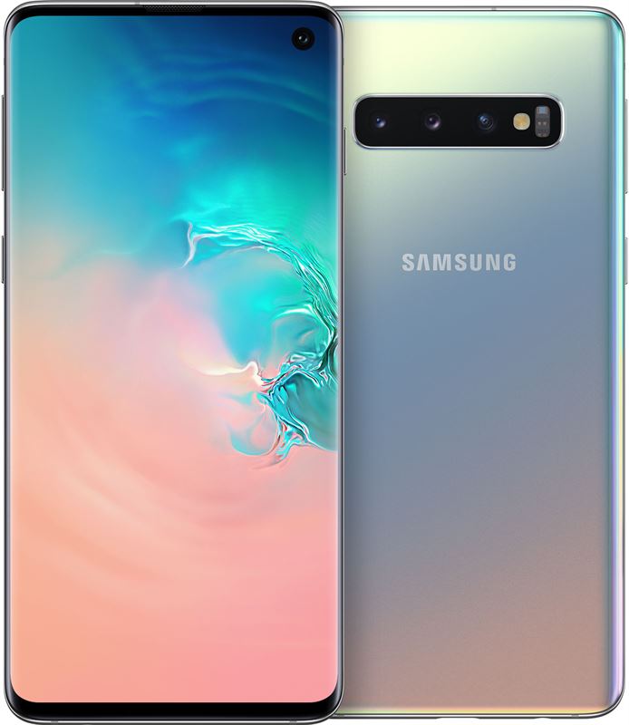 Samsung Galaxy S10 128 GB / zilver / (dualsim)