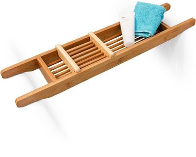 Bermad Mantel kom tot rust Relaxdays Badrekje / badplank - Bamboe hout - Houten rekje / plank bad -  69x6,5x14 cm Lichtbruin | Prijzen vergelijken | Kieskeurig.nl