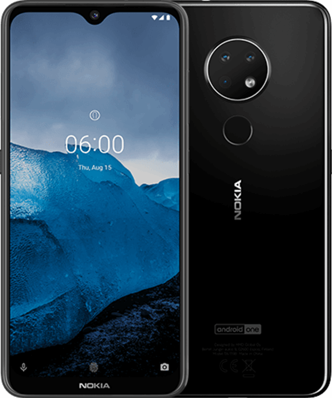 Nokia 6.2 64 GB / ceramic black