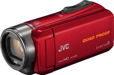 JVC GZ-R435 rood