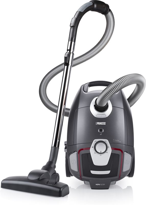 Princess 335001 Vacuum Cleaner Silence DeLuxe grijs