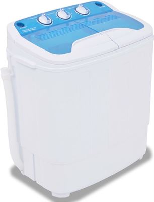 vidaXL Mini wasmachine met dubbele trommel 5 6 kg wasmachine kopen? Archief | Kieskeurig.nl | je kiezen