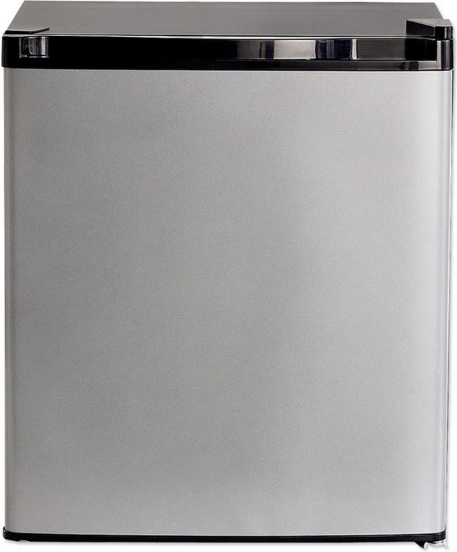Soft Line Mini koelkast zwart, zilver