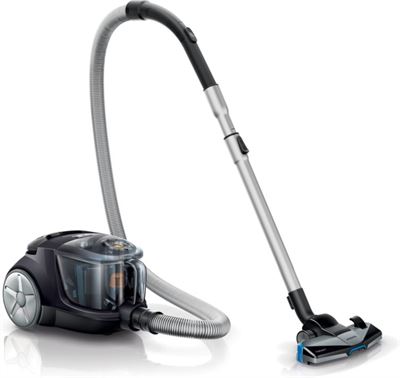Philips PowerPro Compact FC9325 grijs | Reviews | Archief Philips FC932509 PowerPro Compact stofzakloze stofzuiger