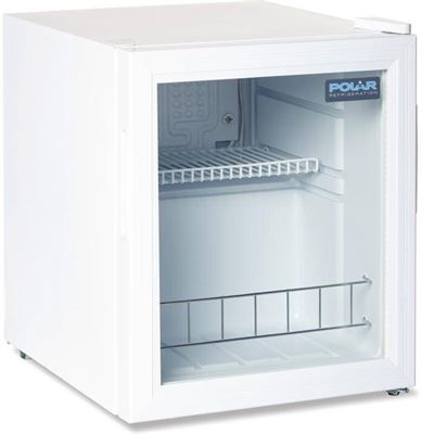 Polar koelkast met glazen deur - Wit | | Kieskeurig.nl