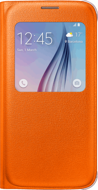 Samsung EF-CG920P oranje / Galaxy S6