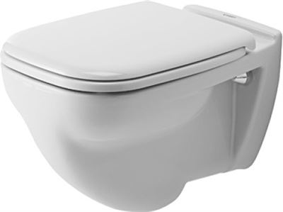 Duravit Hangend D-Code Bodem WC vlakke Bodem toiletpot kopen? Kieskeurig.nl | helpt je kiezen