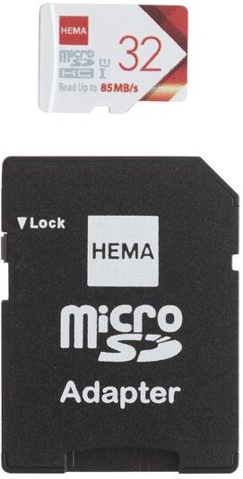 HEMA Micro SD Geheugenkaart 32GB | Prijzen vergelijken |