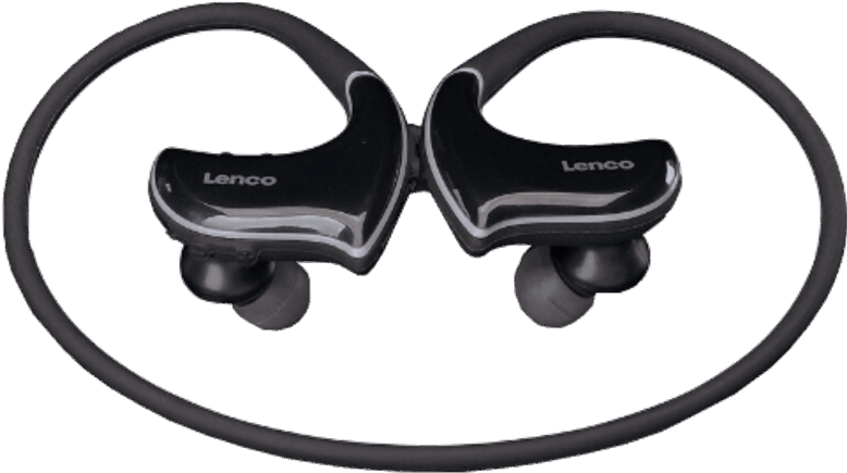 Lenco Draadloze oortjes met ingebouwde MP3-speler Splashproof zwart kopen? | Kieskeurig.nl | helpt je kiezen