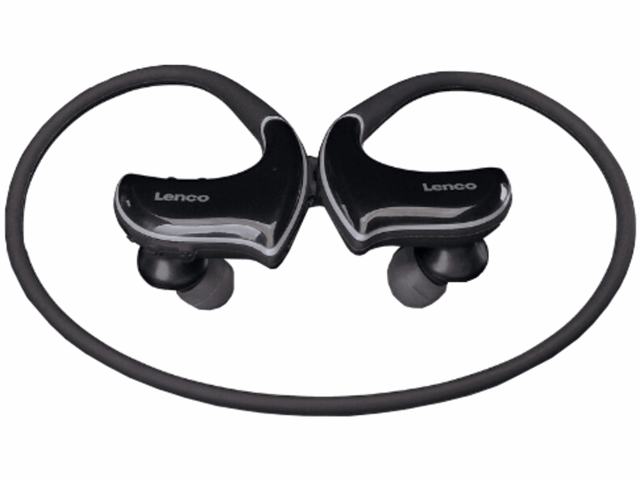 piek Leger Factureerbaar Lenco Draadloze oortjes met ingebouwde MP3-speler Splashproof zwart  koptelefoon kopen? | Kieskeurig.nl | helpt je kiezen