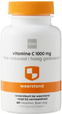 HEMA Vitamine C 1000 / Hoog Gedoseerd medisch-gezondheid kopen? | Kieskeurig.nl | je kiezen