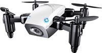 Stuff Certified S9W Mini RC Pocket Drone Quadcopter Speelgoed met Gyro Stabilistatie Wit