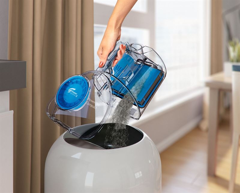 Philips 3000 series FC9333 zwart, blauw, grijs, paars Philips zakloze stofzuiger PowerPro Compact FC933309 paars