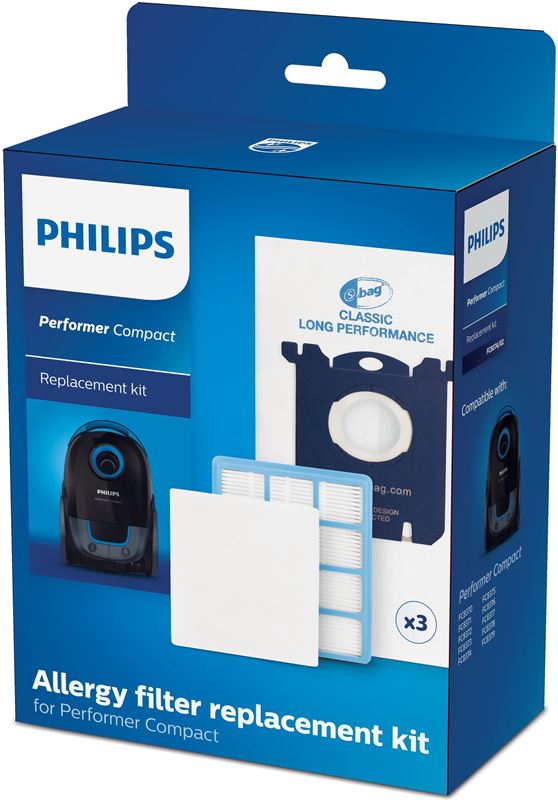 Philips Vervangingsset met 3 stofzakken (s-bag® CLP)