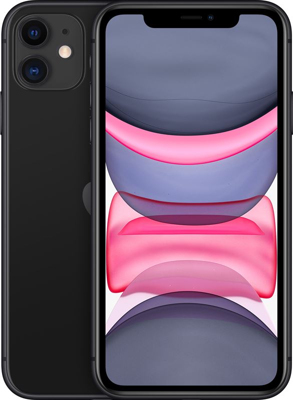 Apple iPhone 11 128 GB / zwart / (dualsim)