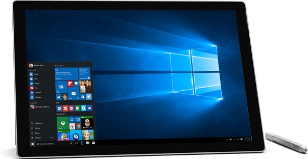 Microsoft Surface Pro 4 12,3 inch / zilver / 128 GB