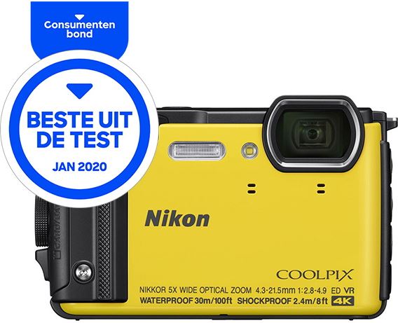 Nikon COOLPIX W300 geel