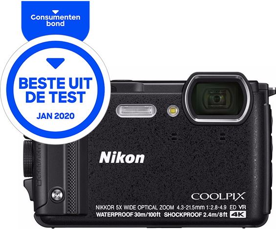 Nikon COOLPIX W300 zwart