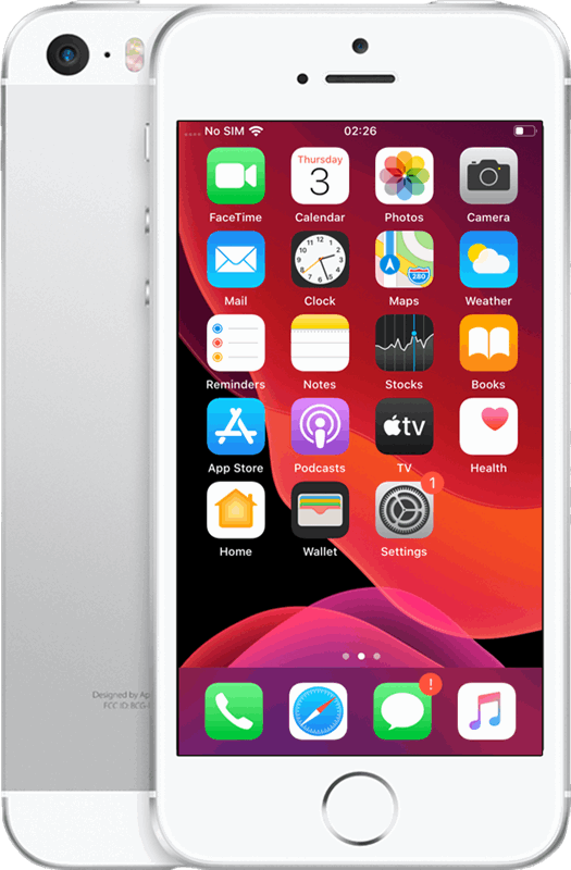 Apple iPhone SE 32 GB / zilver / refurbished