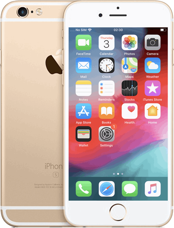 Apple iPhone 6S Goud 16GB 16 GB / goud / refurbished