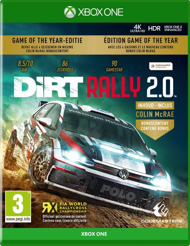 Codemasters DiRT Rally 2.0 Game of the Year Edition Xbox One