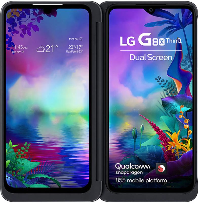 LG G8x ThinQ Black 128 GB / zwart / (dualsim)