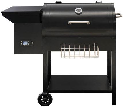 Livin Flame 0 pellet barbecue Agaro zwart