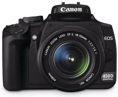 Canon EOS450D zwart