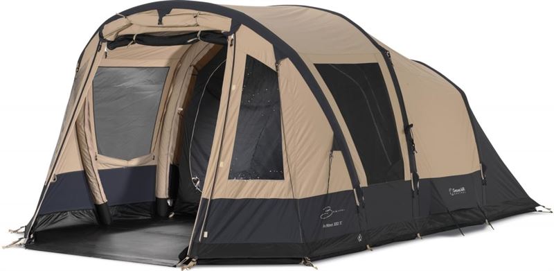 Bardani airwave 300 tc 4 persoons opblaastent beige Bardani AirSpace 380 TC 5 Persoons Opblaastent Beige Grijs