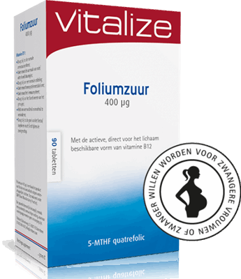 Vitalize Foliumzuur 400mcg Tabletten medisch-gezondheid (overig) kopen? | Kieskeurig.be kiezen