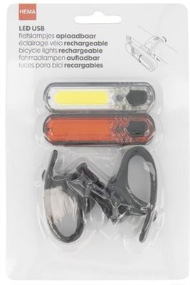 Misbruik einde Troosteloos HEMA Fietslampjes Oplaadbaar LED USB - 2 Stuks fietsverlichting kopen? |  Kieskeurig.nl | helpt je kiezen