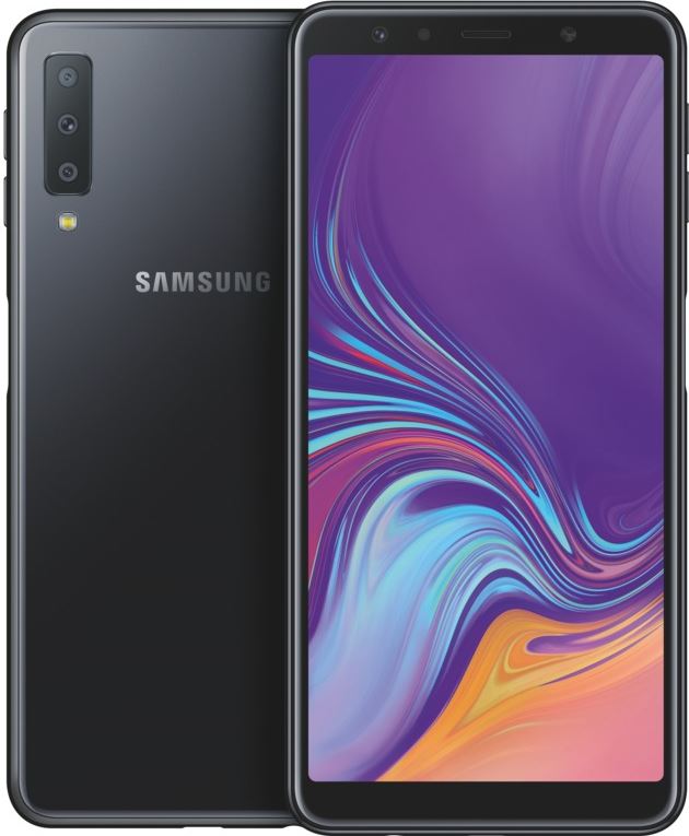 Samsung Galaxy A7 (2018) 64 GB / zwart / (dualsim)