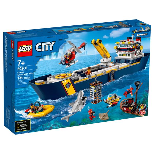 Malaise inspanning woensdag lego City 60266 Oceaan Onderzoekschip | Vergelijk alle prijzen