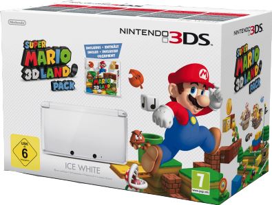 Nintendo 3DS wit / Super Mario 3D Land