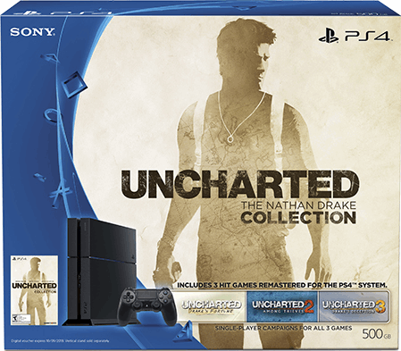 Sony PlayStation 4 UNCHARTED: The Nathan Drake Collection 500GB / zwart / 1