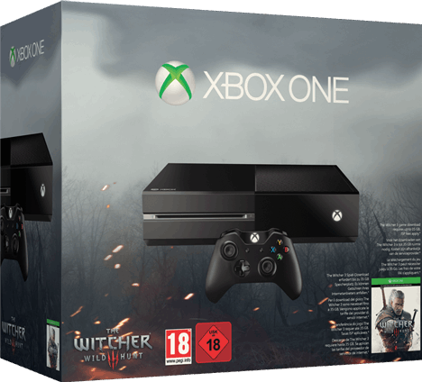 Microsoft Xbox One The Witcher Bundle 500GB / zwart / The Witcher 3: Wild hunt